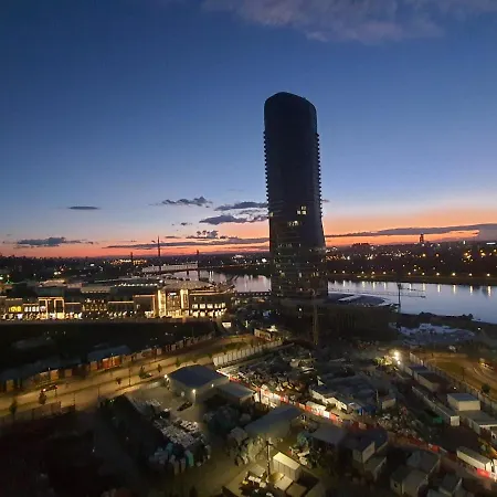 Belgrade Waterfront - Beograd Na Vodi Daire Dış mekan fotoğraf